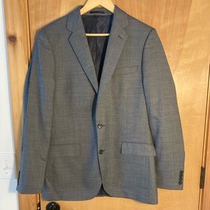 NWT J. Crew Ludlow Slim Wool Blazer Gray 40L